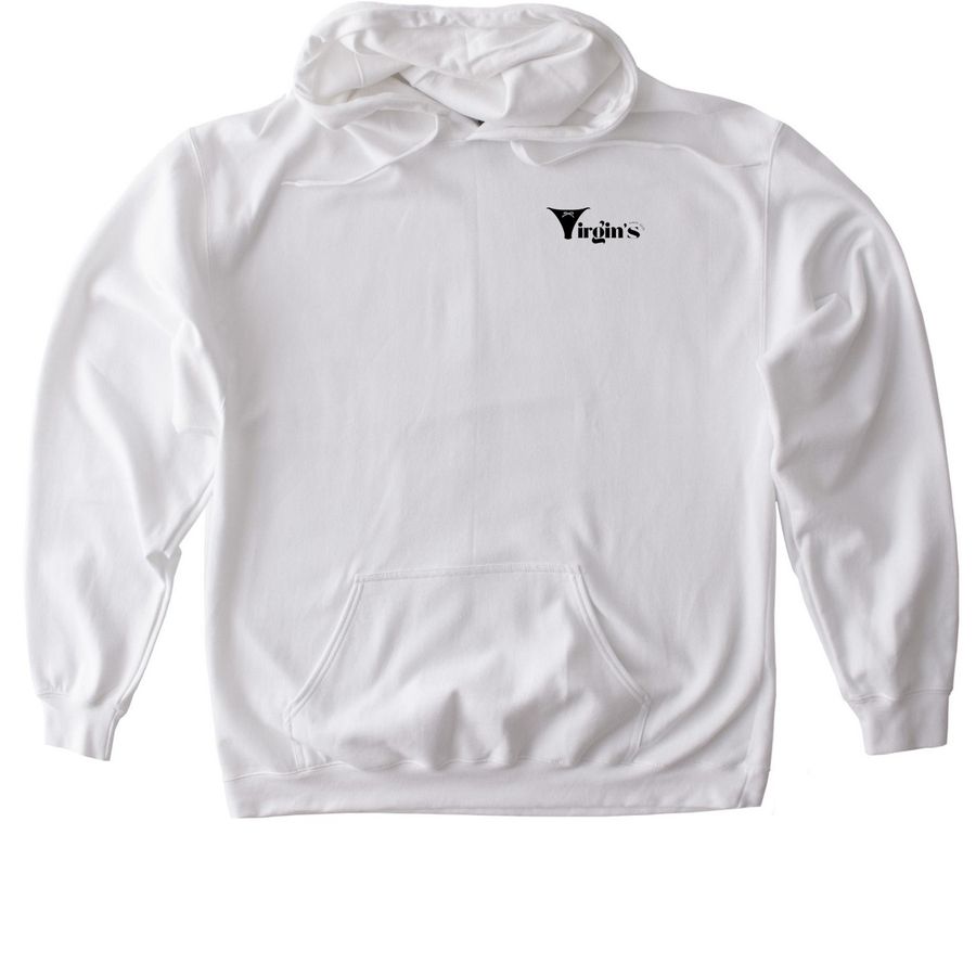 White Bombs Away Hoodie Front